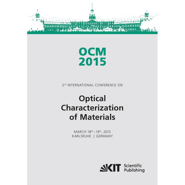 Thumbnail - OCM 2015 - Optical Characterization of Materials - conference proceedings, Fachbücher von Jürgen Beyerer