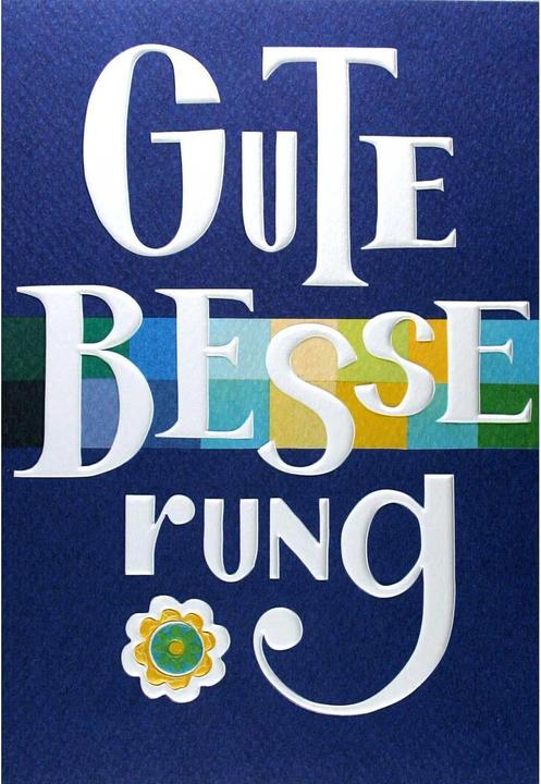 Produktbild ABC Genesungskarte Gute Besserung (1 Stk.)