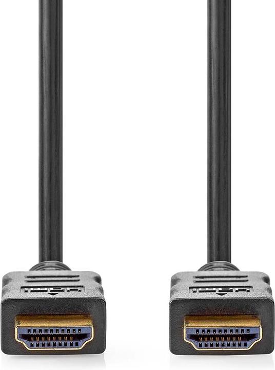 Actual product image Nedis High Speed HDMI ™ Cable with Ethernet | HDMI™ Plug | HDMI™ Plug | 4K@60Hz | ARC | 18 Gb (20 m)