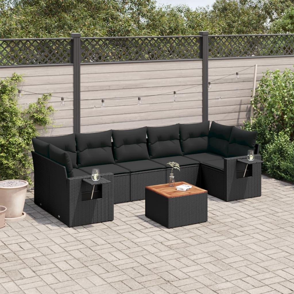 Thumbnail - VidaXL, Gartenlounge, 10-tlg. Garten-Lounge-Set mit Kissen