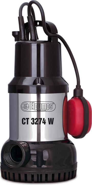 Elpumps Pompa dell'acqua chiara CT 3274 W (Pompa da giardino)