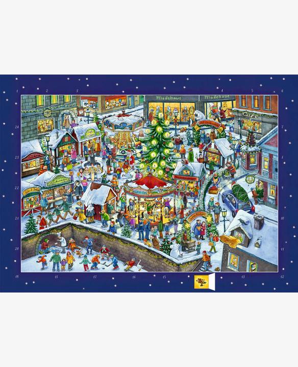 Produktbild Wimmeliger Weihnachtsmarkt