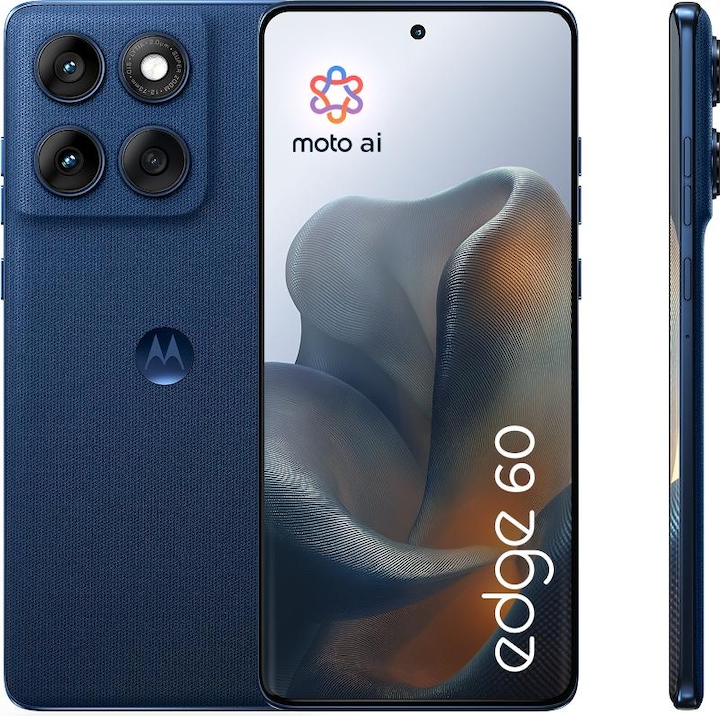 Immagine prodotto Motorola Edge 60 (512 GB, Pantone Mare di Gibilterra, 6.67", Doppia SIM, 50 Mpx, 5G)