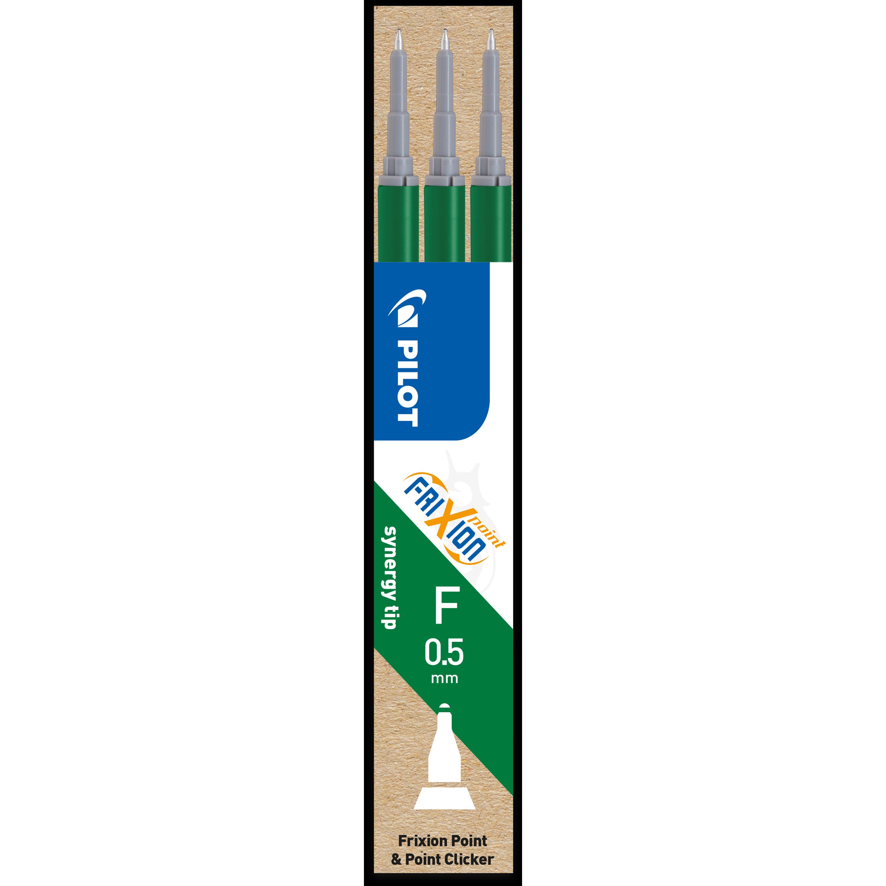 Pilot, Ersatzpatrone, FriXion Refill (Ersatzmine, Grün, 0.30 mm)