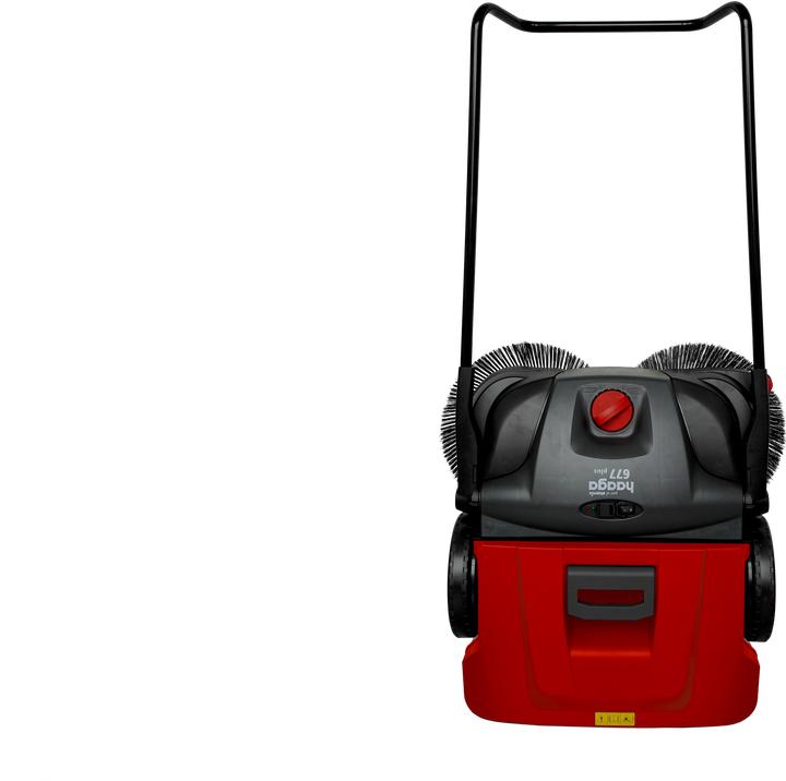 Produktbild starmix haaga Akku Handkehrmaschine 677 plus (für mittlere/grosse Flächen, 40 L Behälter)