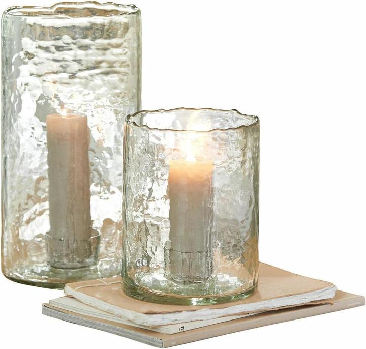 Produktbild Loberon Windlicht 2er Set Querlay klar (2x)