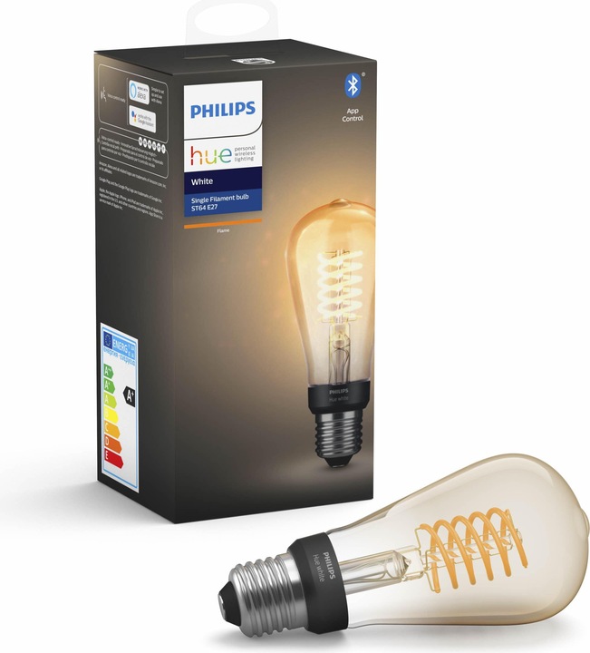 Immagine prodotto Philips Hue Tonalità Bianco BT (E27, 7 W, 550 lm, 1 x, G)