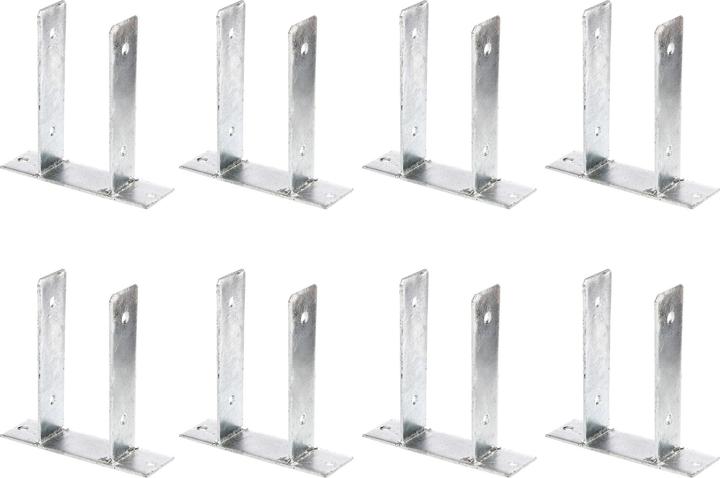 Actual product image Alberts U-post support,type345,fvz,zA,71x200 bundle set 8x212766