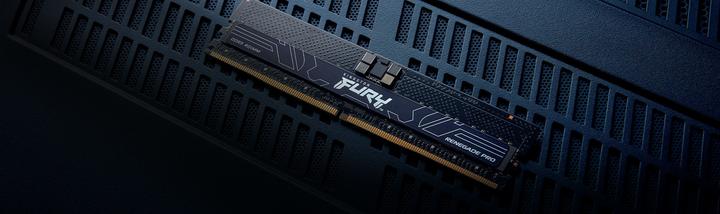 Produktbild Kingston 64GB 6400MT/s DDR5 ECC Reg CL32 DIMM Kit of 4 FURY Renegade Pro EXPO (4 x 16GB, 6400 MHz, DDR5-RAM, DIMM)