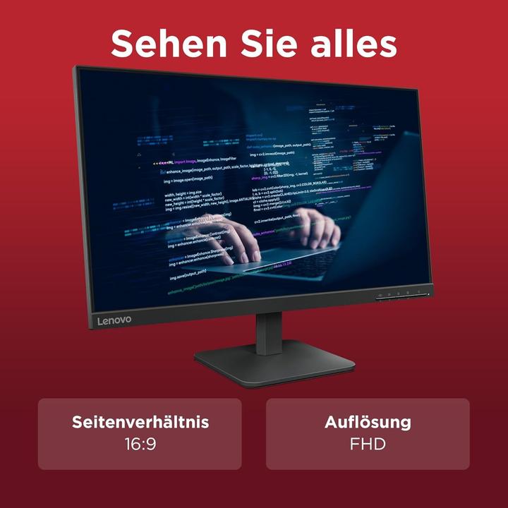 Produktbild Lenovo L24-4e (1920 x 1080 Pixel, 23.80")