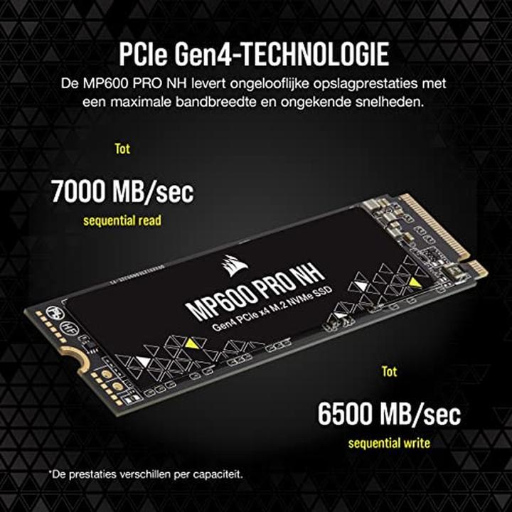 Actual product image Corsair MP600 Pro NH (8000 GB, M.2 2280)