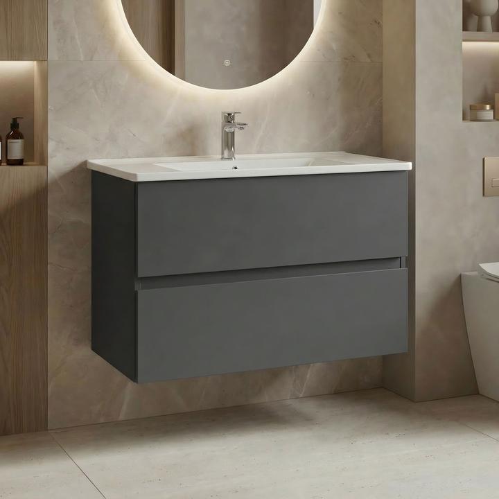 Produktbild Homitis Nest 91 v2 Bathroom Cabinet With Sink