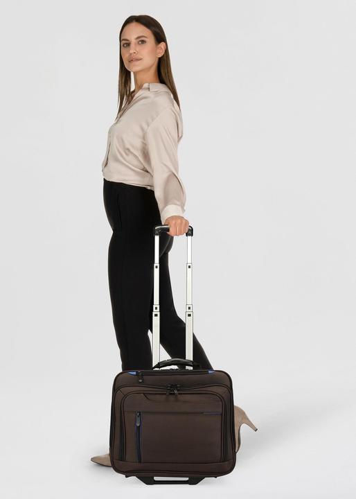 Produktbild Dermata 2-Rollen Businesstrolley 42 cm Laptopfach (32 l)