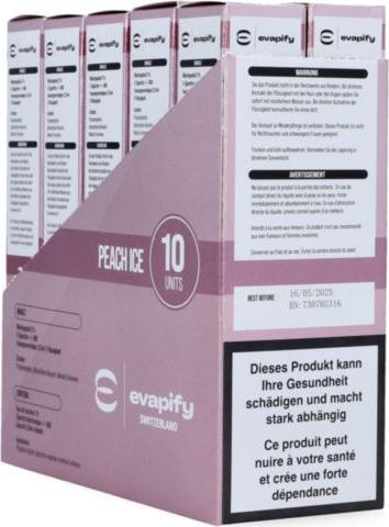 Actual product image SKE Crystal on the go - Peach Ice (Freshness)