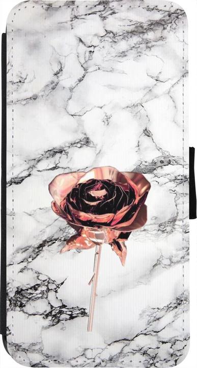 Actual product image PhoneLook Coque Wallet noir Marble Rose Gold (Apple iPhone 7)