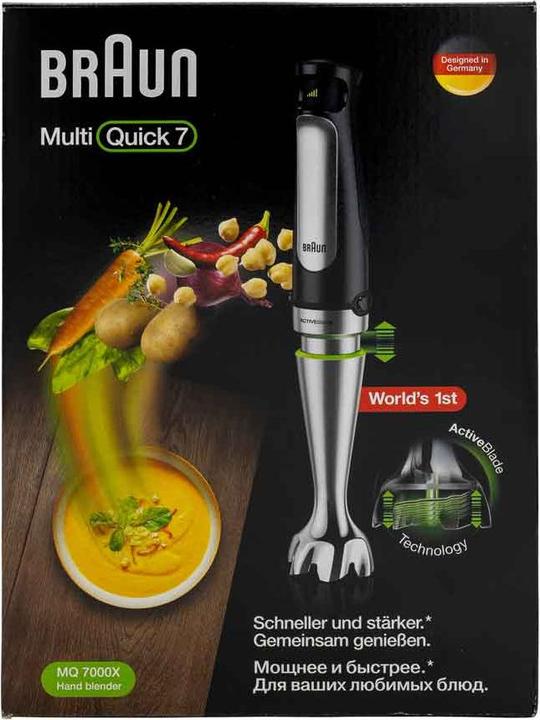 Actual product image Braun MultiQuick 7 MQ7000X