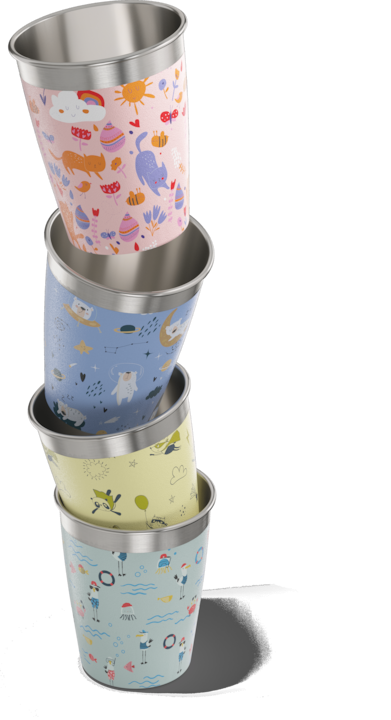 Image du produit Sigg KIDS CUP SET DAYDREAM 0.35 L Acier inoxydable Kids