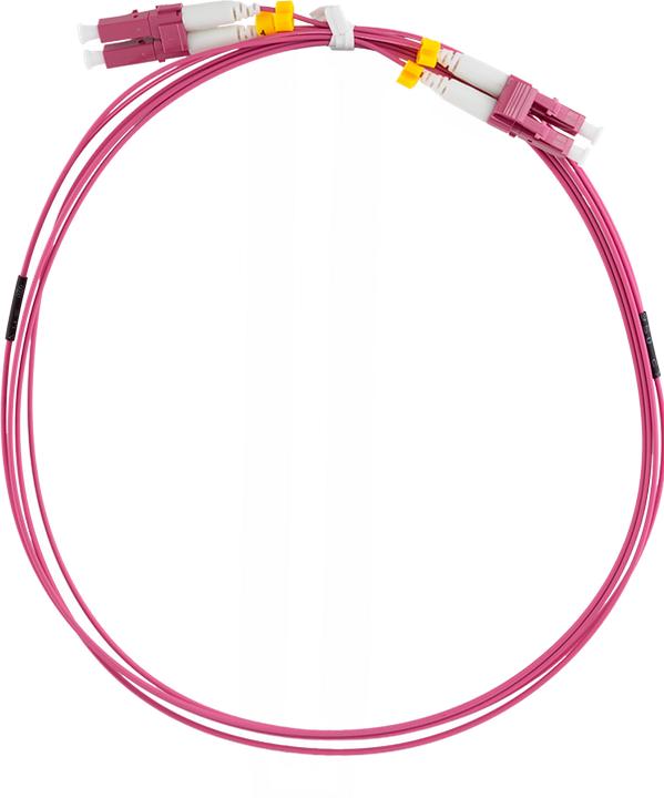 Produktbild LogiLink Extra dünnes OM4 LWL Patchkabel LC-LC Duplex, 2,0 m (2 m)