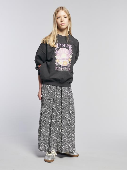 Actual product image Jonen Mädchen Maxirock mit Blumenmuster (140)