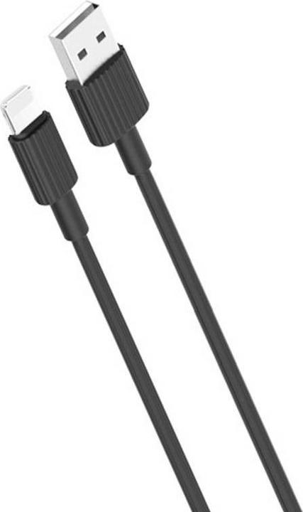 Produktbild xO Cable USB to Lightning NB156, 2.1A 1m (black) (1 m)