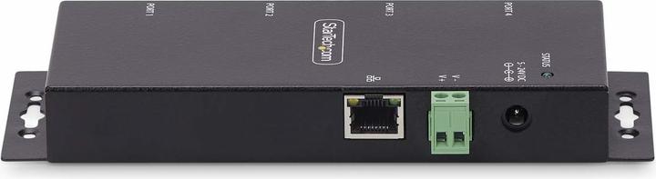 Actual product image StarTech com 4-Port Serial to Ethernet Adapter, IP Serial Device Server For Remote RS232 Devices, Wa