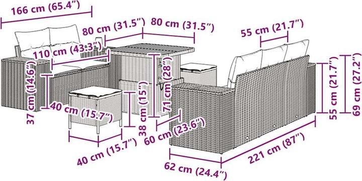 Produktbild vidaXL Enzo