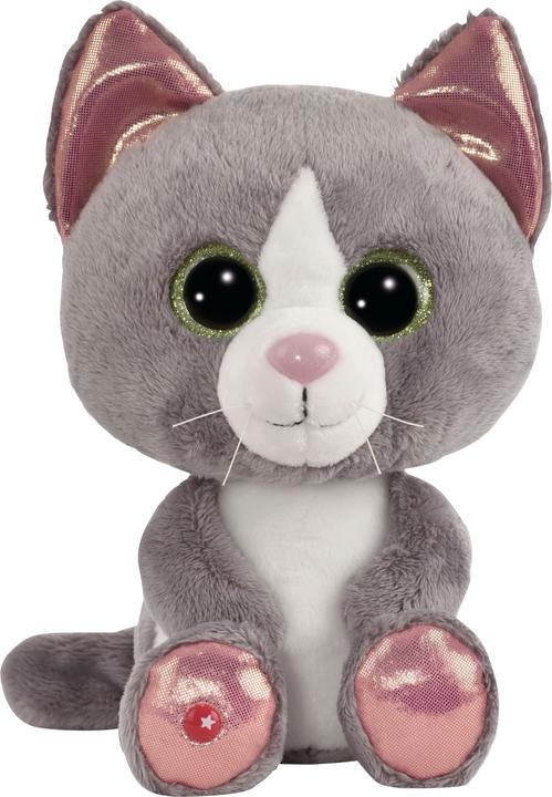 Actual product image NICI Cuddly toy cat grey Felinja 25cm (25 cm)