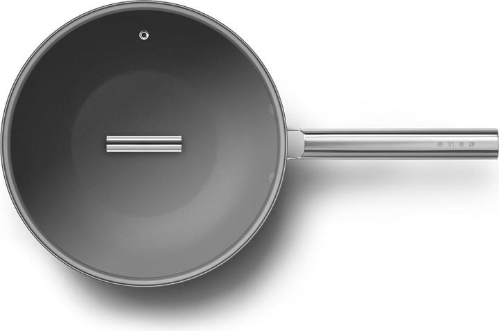 Actual product image Smeg CKFW3001RDM Wok Ø 30cm, red (30 cm, Wok, Aluminium, Stainless steel)