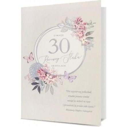 Nuance, Biglietto di auguri + Carta da lettere, Karte B6 Hochzeitstag 30