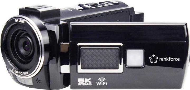 Produktbild Renkforce RF-DV-200 Camcorder 5K 7.6 cm 3 Zoll 8 Megapixel Schwarz (8 Mpx)