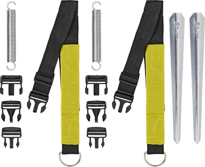 Actual product image ProPlus Storm bracing set 2x3M with clips