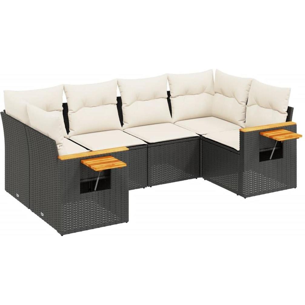 VidaXL, Gartenlounge, 10-tlg. Garten-Lounge-Set mit Kissen