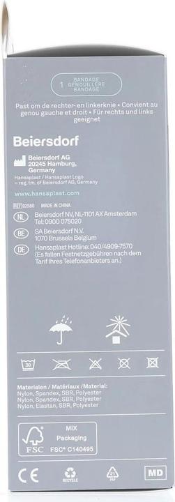 Productafbeelding Hansaplast Sport Neoprene Knee - Comfortable And Supportive Knee Brace For Sports Activities