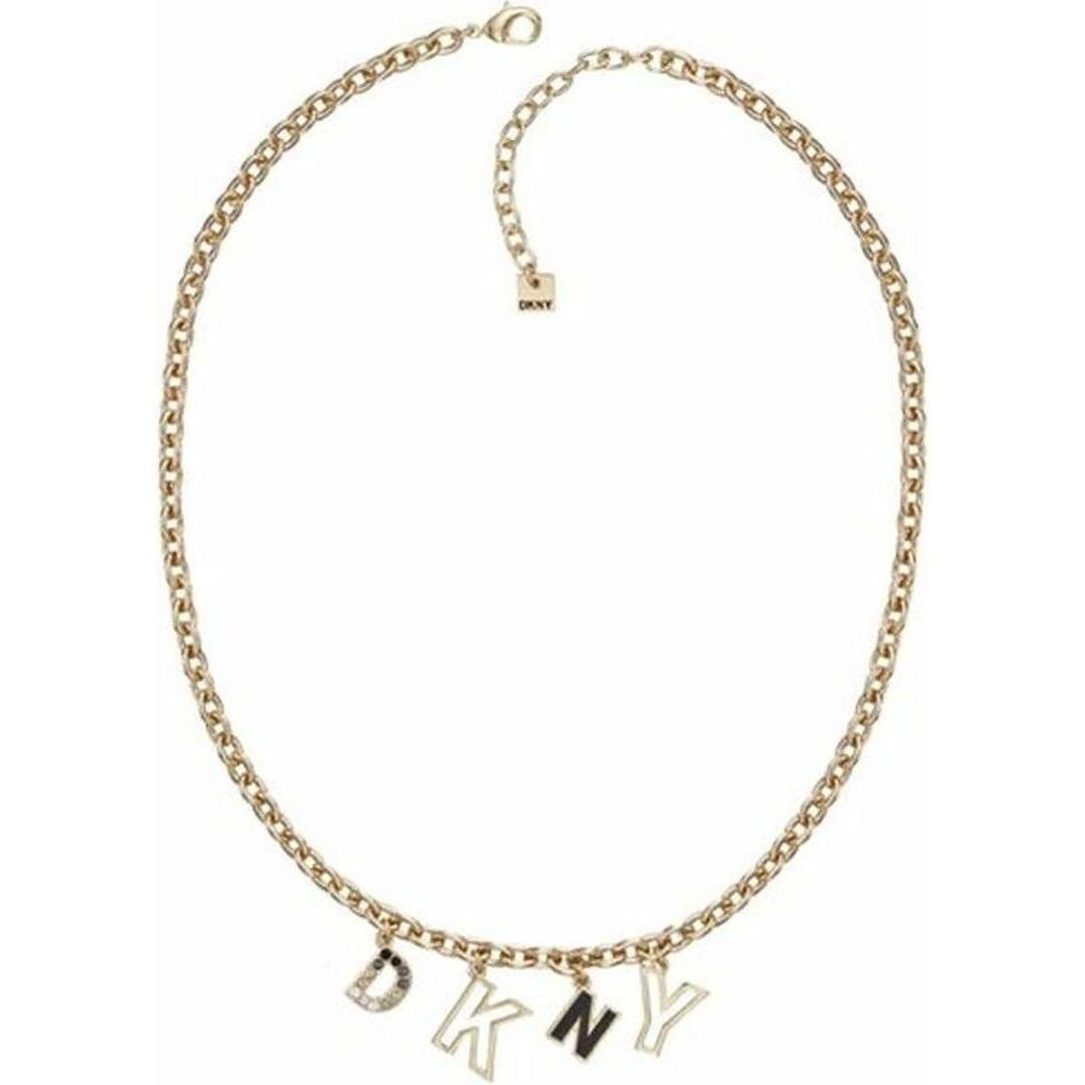 DKNY, Halsschmuck, Damenhalskette 5520044 21 cm, (Edelstahl)