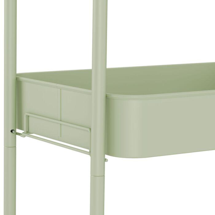 Produktbild Vedia Rollwagen «Skyler», mit 3 Regalböden und Rollen