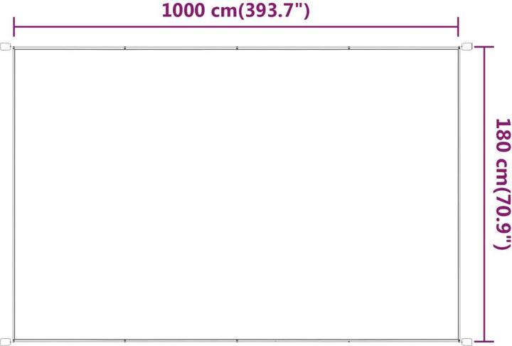 Produktbild vidaXL Senkrechtmarkise (1.80 m)