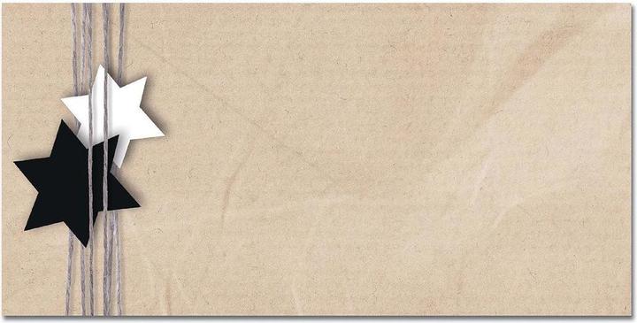 Produktbild Sigel Couverts C6/5 DU079 Christmas Wrapping 50 Stk. (110 x 220 mm, 50 x)