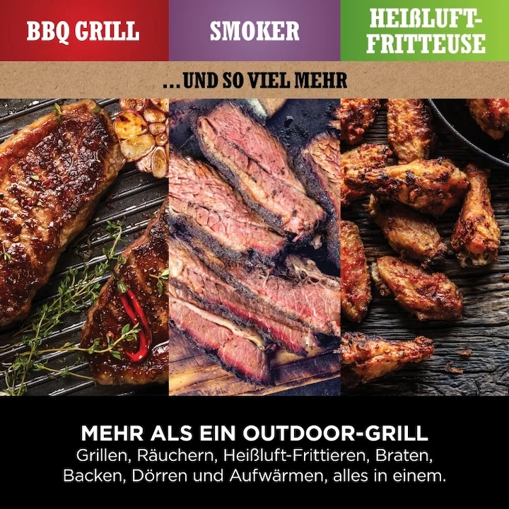 Productafbeelding Ninja Houtvuur Buitengrill (2.40 kW)