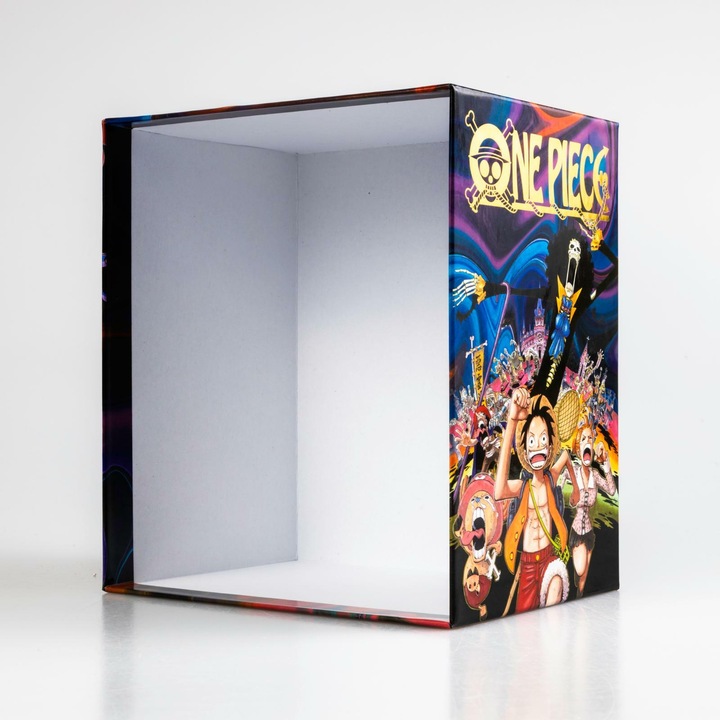 Immagine prodotto One Piece Sammelschuber 5: Thriller Bark (inklusive Band 46–53) (Tedesco, Eiichiro Oda, Antje Bockel, Josef Shanel, Matthias Wissnet, 2024)