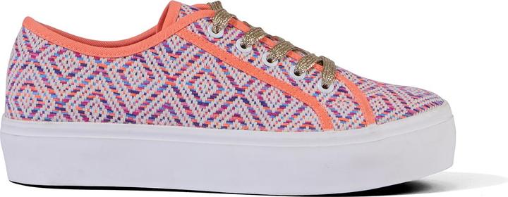 Actual product image Joe Browns Aztec Patterned Chunky Platform Trainers (41)