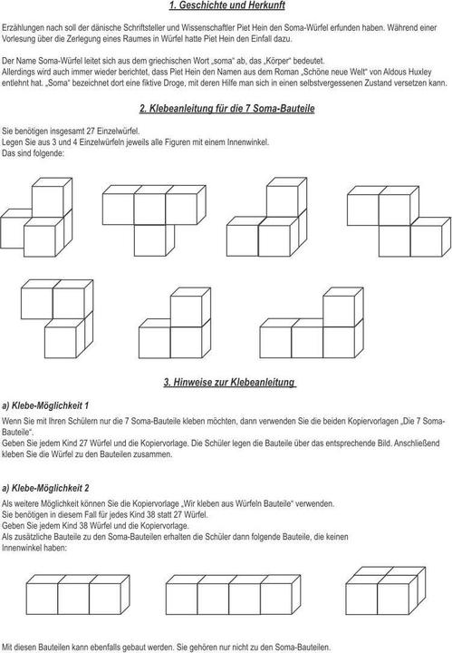 Image du produit Betzold Guide du cube Soma (Allemand)