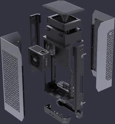 Actual product image Cooler Master COOLERMASTER NCORE 100 MAX - M-ITX (ITX)