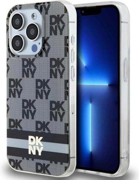 Actual product image DKNY DKHMP13XHCPTSK iPhone 13 Pro Max 6.7" czarny/black hardcase IML Checkered Mono Pattern & Printe (Apple iPhone 13 Pro Max)