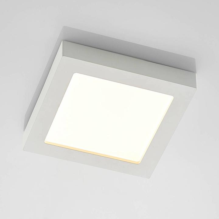 Image du produit Prios Alette Plafonnier LED, blanc 22,7 cm 18W (2092 lm)