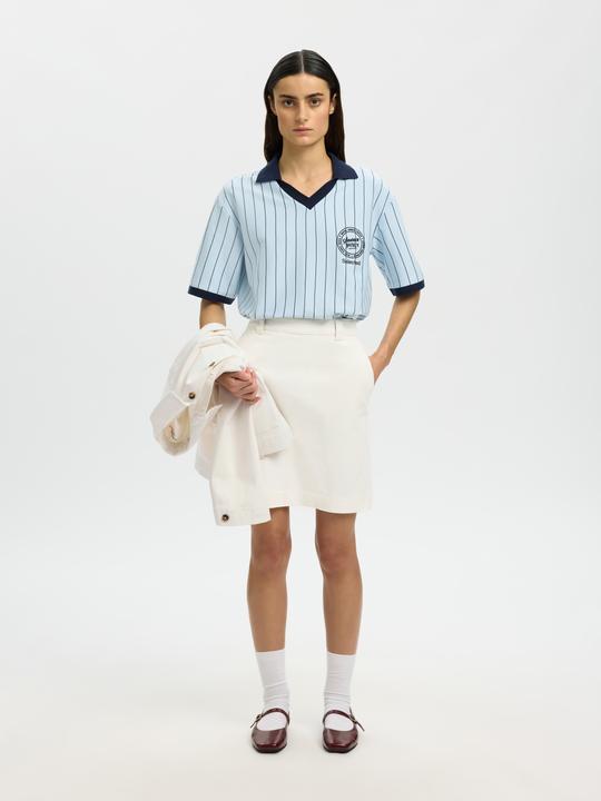 Produktbild Selected Baumwollmix Midirock (38)