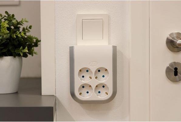 Productafbeelding REV MultiPower 4-voudige contactdoosverlenging (4x, CEE 7/3)