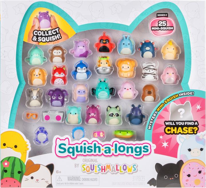 Productafbeelding Jazwares Squishalongs - 2,5 cm 25 Pack S2 (SKU: 2510134)