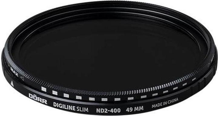 Produktbild Dörr Graufilter Digiline Slim Variabler ND2-400 – 49 mm (49 mm, ND- / Graufilter)
