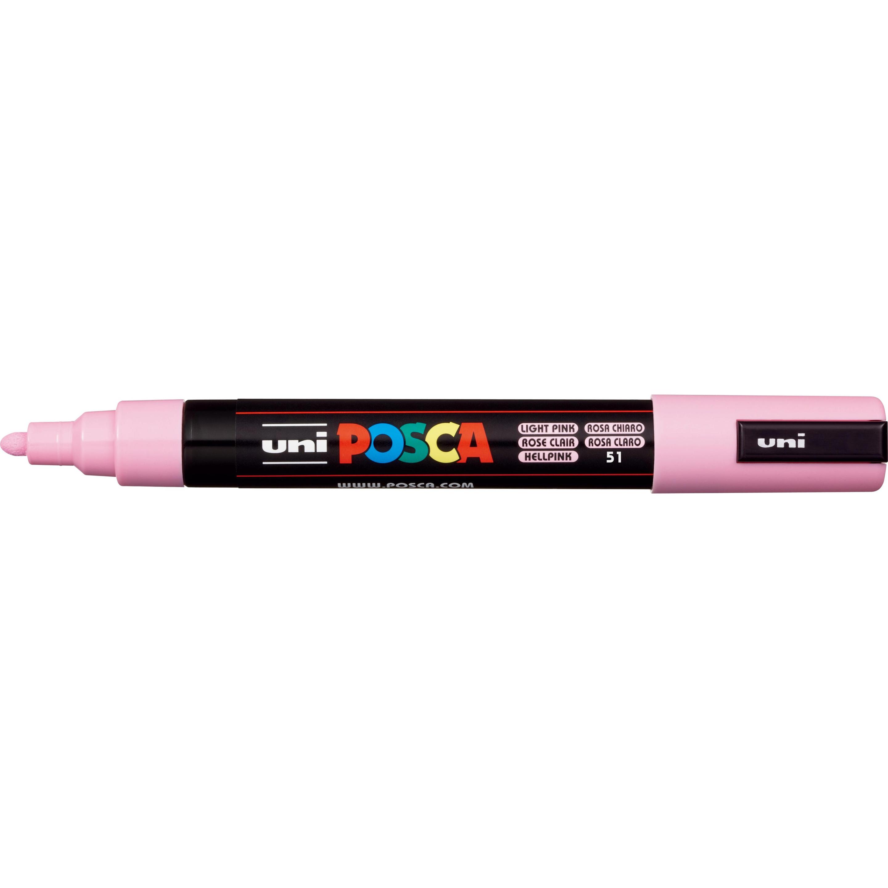 Thumbnail - Posca, Marker, Marker PC-5M Rundspitze (Rosa, 2.50 mm, 1 x)