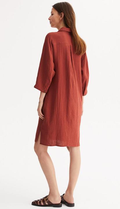 Produktbild Anne Weyburn Knielanges Kleid aus reiner Baumwolle (36)